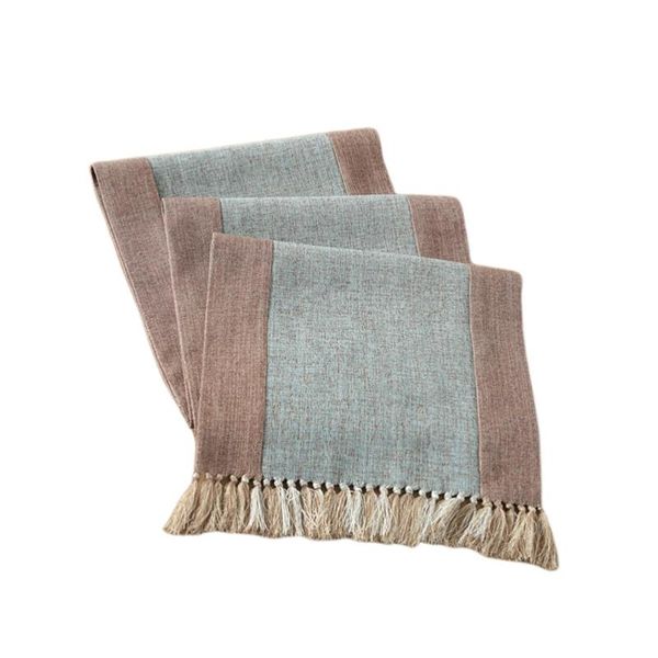 tassel double table runners household table cloth cotton linen double cloth (blue size 1
tassel double table runners household table cloth cotton linen double cloth (blue size 1