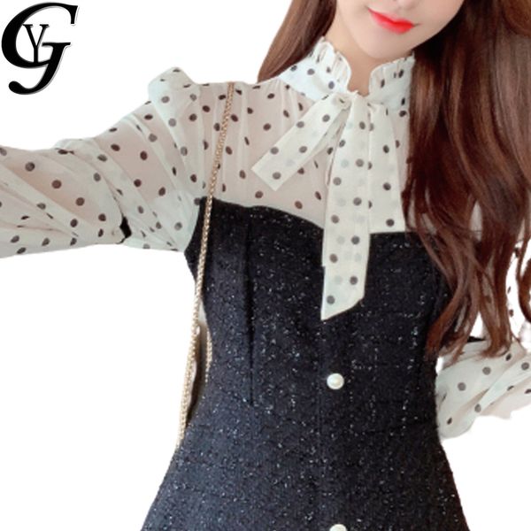 casual dresses yg polka dot patchwork black dress women 2021 korean bow tie flared sleeves vintage midi elegant a line vestido de mujer, Black;gray
casual dresses yg polka dot patchwork black dress women 2021 korean bow tie flared sleeves vintage midi elegant a line vestido de mujer, Black;gray