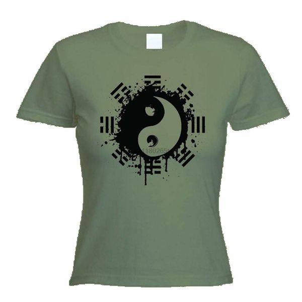 yin yang womens t-shirt - pagan wicca druid chinese taoism - choice of colour 
yin yang womens t-shirt - pagan wicca druid chinese taoism - choice of colour
