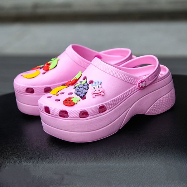 pulomies summer women slippers platform clogs outdoor garden shoes female pool sandals bathroom flip flops mules beach slippers y200620, Black
pulomies summer women slippers platform clogs outdoor garden shoes female pool sandals bathroom flip flops mules beach slippers y200620, Black