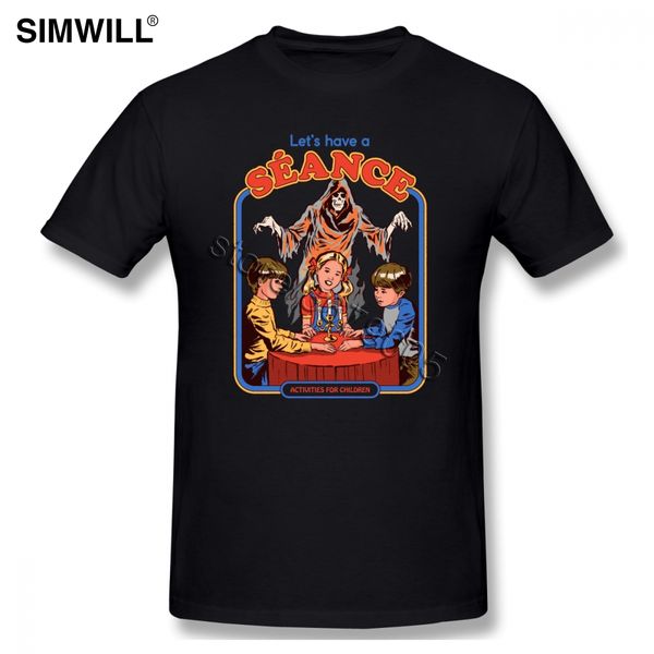 let's have a seance shirts summer print regular fit t shirt male short sleeves o-neck tshirt cotton t-shirt clothing gift idea
let's have a seance shirts summer print regular fit t shirt male short sleeves o-neck tshirt cotton t-shirt clothing gift idea