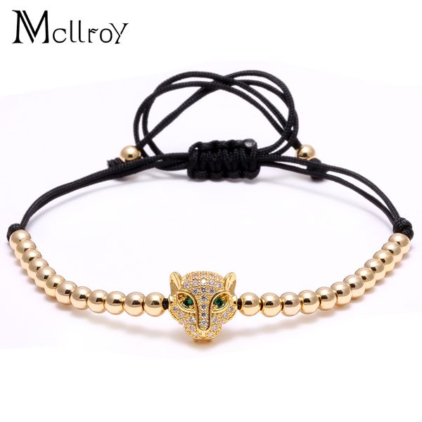 mcllroy steel lion head leopard &eyes braiding macrame mens bracelets with 4mm round beads bracelet y200810, Black
mcllroy steel lion head leopard &eyes braiding macrame mens bracelets with 4mm round beads bracelet y200810, Black