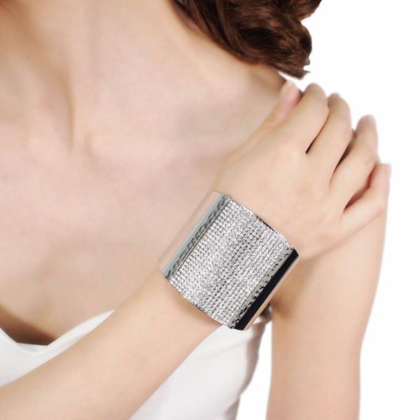 rhinestone alloy statement for women jewelry punk bangle bracelets accessories wedding accessories ukmoc, Black
rhinestone alloy statement for women jewelry punk bangle bracelets accessories wedding accessories ukmoc, Black