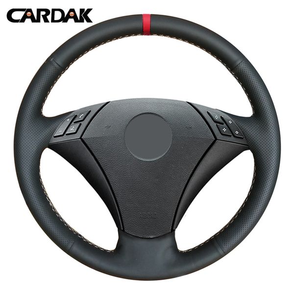 cardak diy black artificial leather hand-stitched car steering wheel covers for bmw e60 530 523 523li 525 520li 535 545i
cardak diy black artificial leather hand-stitched car steering wheel covers for bmw e60 530 523 523li 525 520li 535 545i