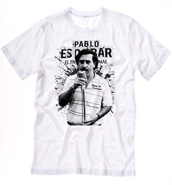 2019 new summer men t-shirt escobar el patrol del t-shirt medellin cartel king of coke kingpin cotton tee shirt 
2019 new summer men t-shirt escobar el patrol del t-shirt medellin cartel king of coke kingpin cotton tee shirt