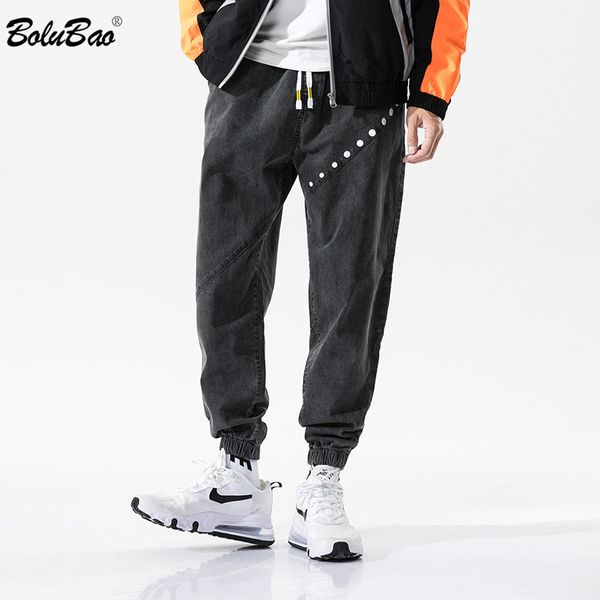 bolubao brand men trendy jeans autumn new men's fashion casual pencil denim pants retro drawstring jeans male, Blue
bolubao brand men trendy jeans autumn new men's fashion casual pencil denim pants retro drawstring jeans male, Blue