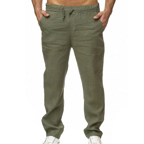 men's pants 2021 summer mens cotton linen trousers 3xl casual male solid elastic waist straight loose plus size, Black
men's pants 2021 summer mens cotton linen trousers 3xl casual male solid elastic waist straight loose plus size, Black