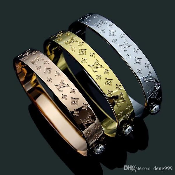 Gold Silver Rose V Four Leaf Flower Printed Bangle 18K Rose Gold Bangle Stainless Steel Bracelets For Women Jewelry Wholesale
Gold Silver Rose V Four Leaf Flower Printed Bangle 18K Rose Gold Bangle Stainless Steel Bracelets For Women Jewelry Wholesale