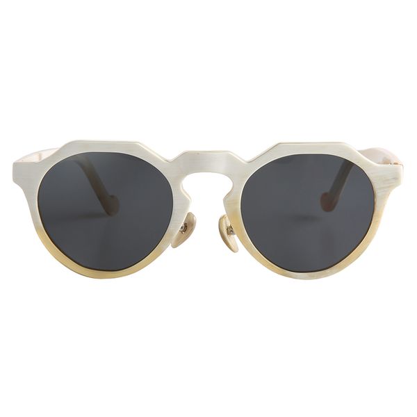 sunglasses 2021 style beige yellow color oval round horn frame polarized eyeglasses glasses, White;black
sunglasses 2021 style beige yellow color oval round horn frame polarized eyeglasses glasses, White;black