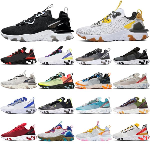 2020 wholesale react element 87 55 men women running shoes triple black iridescent tour green gravity purple mens trainers sports sneakers
2020 wholesale react element 87 55 men women running shoes triple black iridescent tour green gravity purple mens trainers sports sneakers