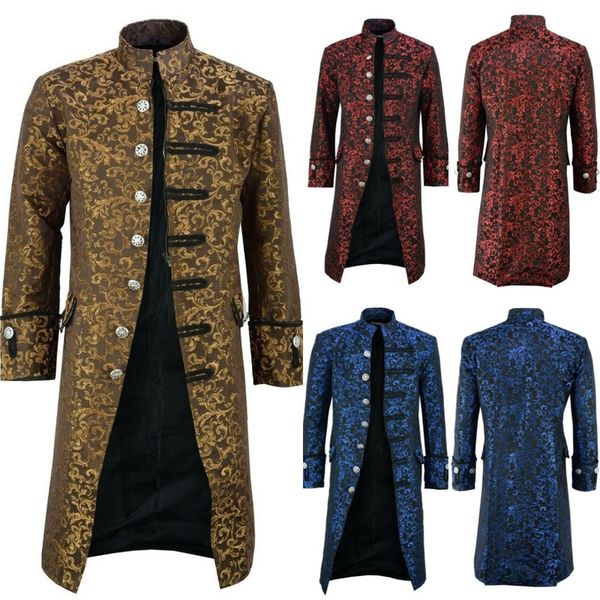 2020wish selling foreign trade new steampunk men's jacket fashion digital printing casual loose version windbreaker, Tan;black
2020wish selling foreign trade new steampunk men's jacket fashion digital printing casual loose version windbreaker, Tan;black