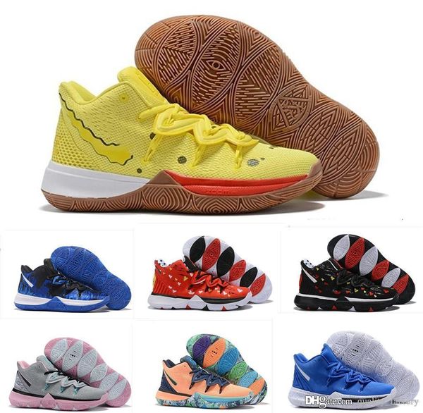 kyries 5 duke tv pe mens basketball shoes for 20th anniversary sponge bob x irving 5s v five luxury sneakers size 40-46, White;red
kyries 5 duke tv pe mens basketball shoes for 20th anniversary sponge bob x irving 5s v five luxury sneakers size 40-46, White;red