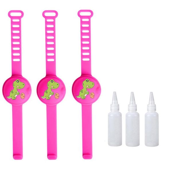 3pcs wristband hand dispensing disinfectant sanitizer dispenser bracelet 10ml pumps bracelet portable wristbands dispensing, Black;red
3pcs wristband hand dispensing disinfectant sanitizer dispenser bracelet 10ml pumps bracelet portable wristbands dispensing, Black;red