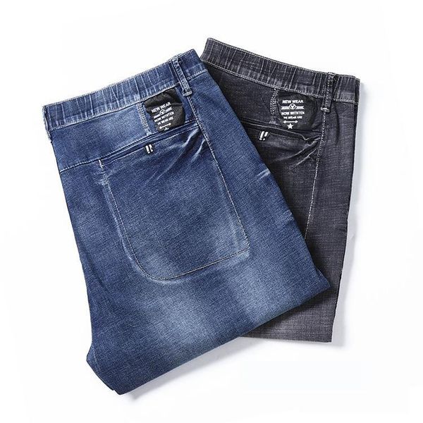 2020 new arrival men stretch straight tube loose knee length casual jeans men's super large plus size 36 38 40 42 44 46 48, Blue
2020 new arrival men stretch straight tube loose knee length casual jeans men's super large plus size 36 38 40 42 44 46 48, Blue