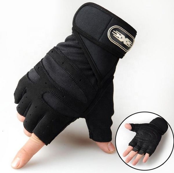 half finger non-slip gym fitness gloves with wrist wraps for power lifting strength training, Blue;gray
half finger non-slip gym fitness gloves with wrist wraps for power lifting strength training, Blue;gray