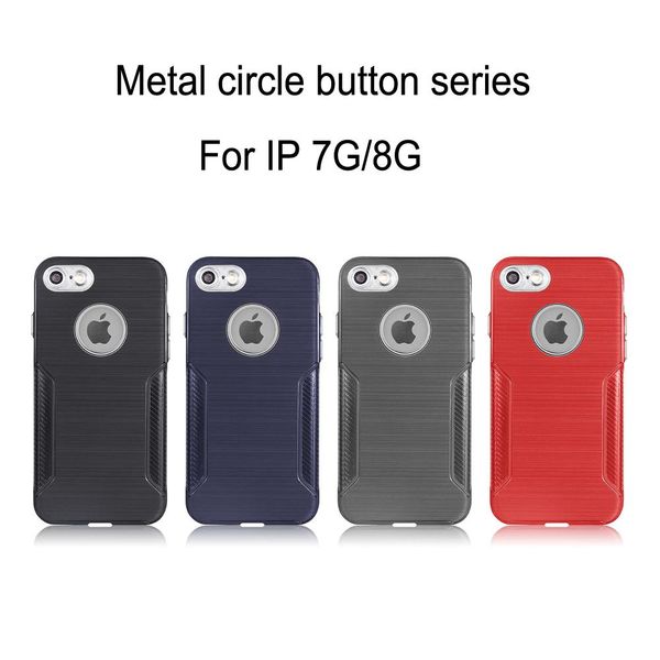cgjxscarbon fiber drawing case for iphone 7 /8 metal circles for camera hole logo hole metallic volume button soft tpu case back cover
cgjxscarbon fiber drawing case for iphone 7 /8 metal circles for camera hole logo hole metallic volume button soft tpu case back cover