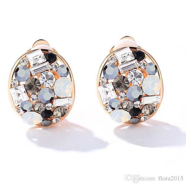 new no hole earclips earrings for women wedding party jewelery made with swarovski elements crystal bijoux gift, Silver
new no hole earclips earrings for women wedding party jewelery made with swarovski elements crystal bijoux gift, Silver