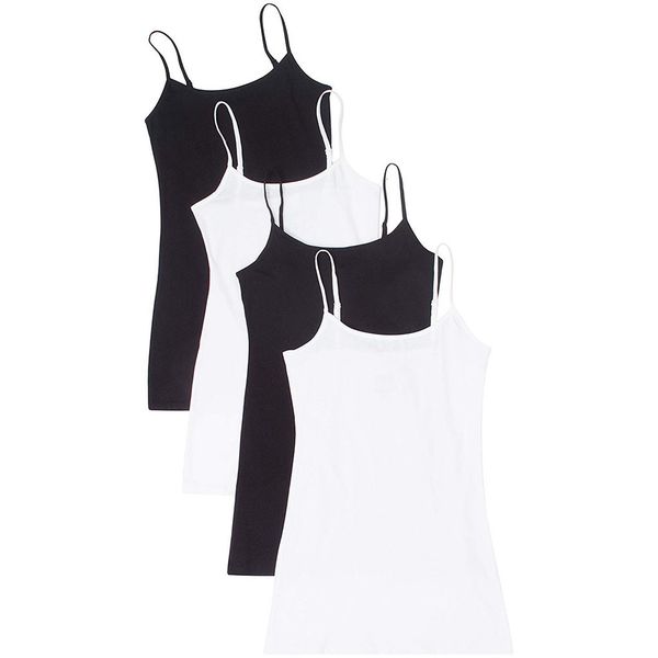 pack of 4pc women adjustable shoulder vest flattering blouse casual sleeveless t-shirt mama clothes, White
pack of 4pc women adjustable shoulder vest flattering blouse casual sleeveless t-shirt mama clothes, White