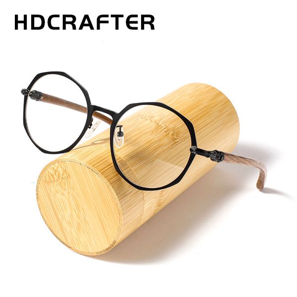 fashion sunglasses frames hdcrafter round wood temple metal eyewear prescription eyeglasses frame women myopia optical japanese korean glass, Black
fashion sunglasses frames hdcrafter round wood temple metal eyewear prescription eyeglasses frame women myopia optical japanese korean glass, Black
