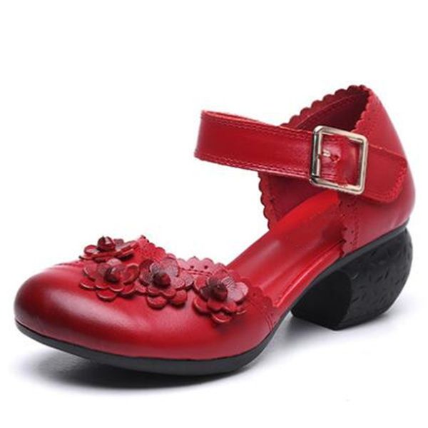 retro sandals 2020 new summer round head fashion flowers women sandals genuine leather shoes non-slip wear high heel, Black
retro sandals 2020 new summer round head fashion flowers women sandals genuine leather shoes non-slip wear high heel, Black