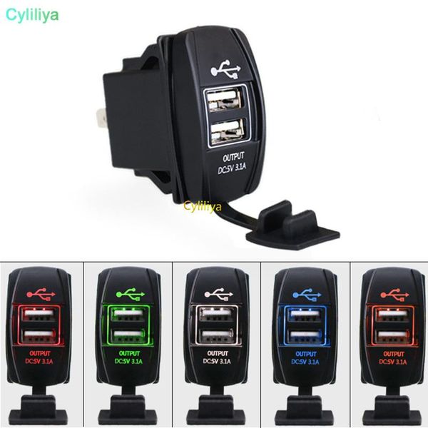 cgjxswaterproof dual usb port car charger adapter dust -proof 5v 3 .1a 12v 24v universal car charger socket for citroen honda toyota motor
cgjxswaterproof dual usb port car charger adapter dust -proof 5v 3 .1a 12v 24v universal car charger socket for citroen honda toyota motor