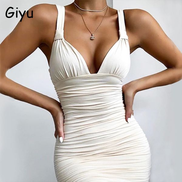 casual dresses giyu summer dress women v neck sleeveless backless ruched pleated bodycon elegant fenale solid white long vestidos, Black;gray
casual dresses giyu summer dress women v neck sleeveless backless ruched pleated bodycon elegant fenale solid white long vestidos, Black;gray