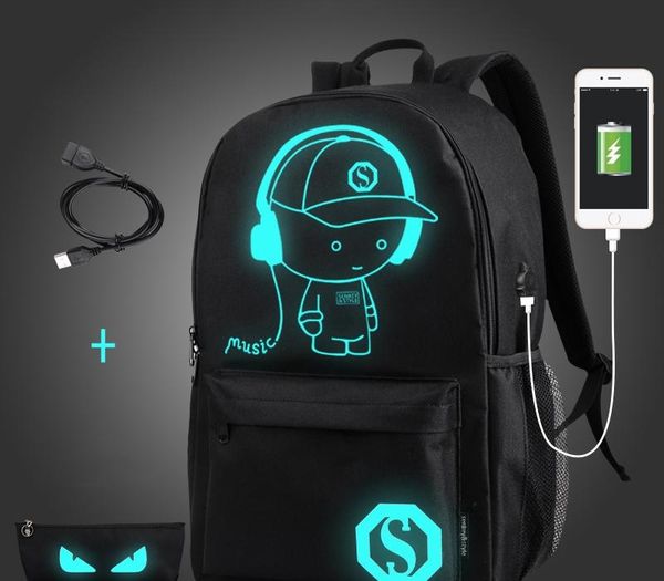 new student school backpack anime luminous usb charge lapknapsack computer backpack for teenager anti-theft boys designer school002
new student school backpack anime luminous usb charge lapknapsack computer backpack for teenager anti-theft boys designer school002