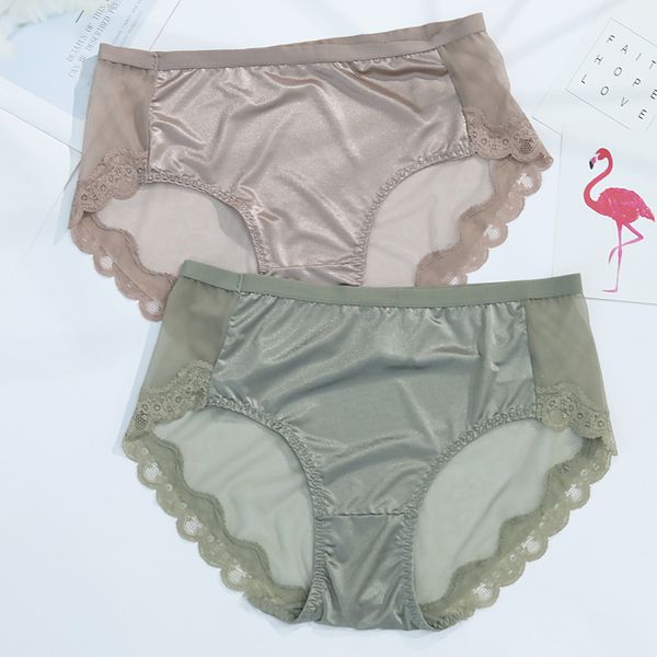 women's panties mesh briefs large size lace thin transparent soft satin female underwear traceless plus women, Black;pink
women's panties mesh briefs large size lace thin transparent soft satin female underwear traceless plus women, Black;pink