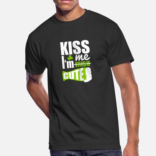 6_kiss me i m irish cute_2c t shirt men designs tee shirt size s-3xl basic solid anti-wrinkle comfortable spring leisure shirt
6_kiss me i m irish cute_2c t shirt men designs tee shirt size s-3xl basic solid anti-wrinkle comfortable spring leisure shirt