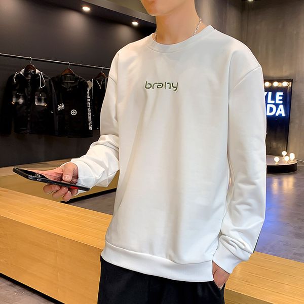 men's sweater 2020 autumn new korean style loose casual long-sleeved t-shirt men's base shirt men's clothing, Black;white
men's sweater 2020 autumn new korean style loose casual long-sleeved t-shirt men's base shirt men's clothing, Black;white