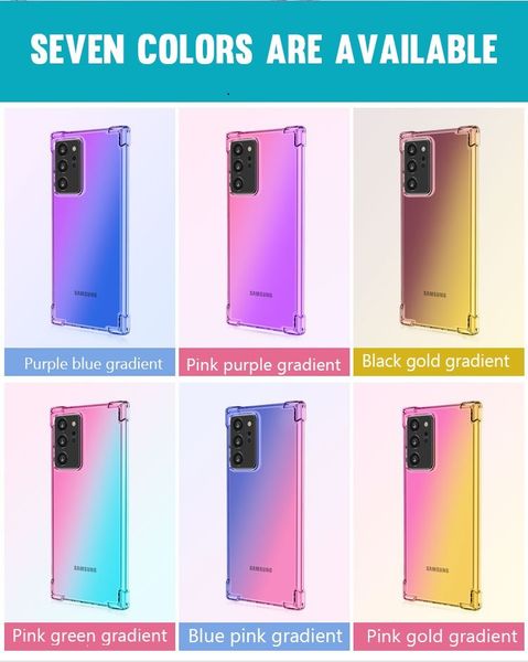 soft tpu phone case for samsung galaxy note 20 ultra 5g super shockproof gradient rainbow clear back cover for samsung note 20
soft tpu phone case for samsung galaxy note 20 ultra 5g super shockproof gradient rainbow clear back cover for samsung note 20