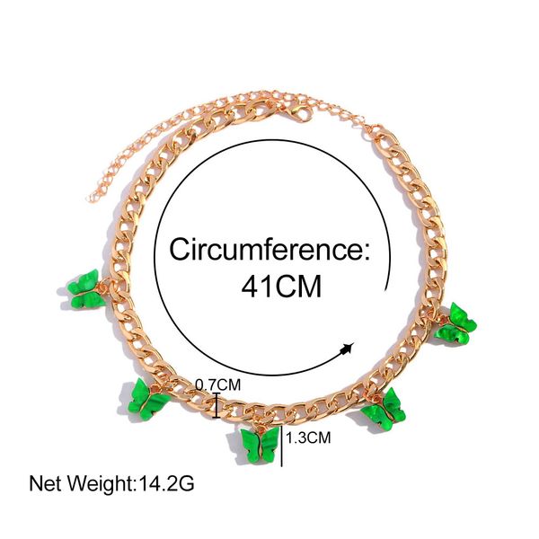 quality new fashion butterfly pendant necklace for women gold silver color 16 acrylic insect necklace statement jewelry gift
quality new fashion butterfly pendant necklace for women gold silver color 16 acrylic insect necklace statement jewelry gift