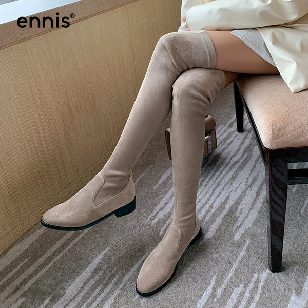 ennis моды растягивать колено сапоги плоские круглые toe бедренной кости высокие сапоги плюс размер женская обувь низкий каблук flock замша, Black
ennis моды растягивать колено сапоги плоские круглые toe бедренной кости высокие сапоги плюс размер женская обувь низкий каблук flock замша, Black