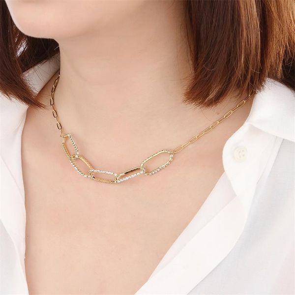 crystal necklace set claw chain crystal earrings fashion trendy geometric necklace for women, Silver
crystal necklace set claw chain crystal earrings fashion trendy geometric necklace for women, Silver