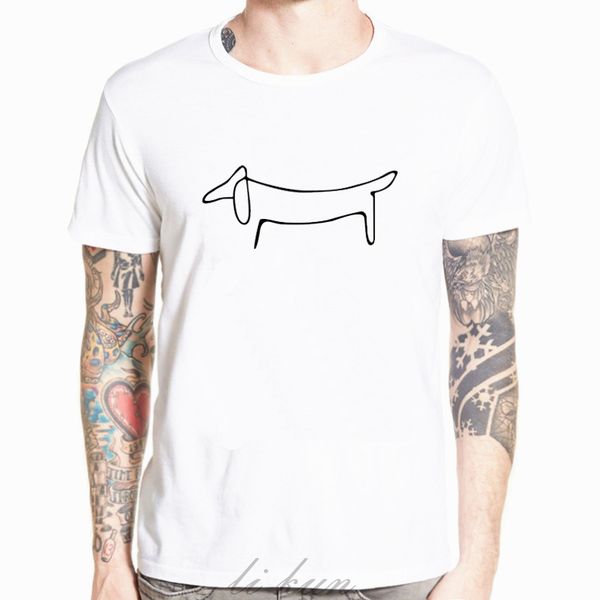 cool simple dachshund dog chihuahua dog yoga dog printed t shirt for men women short sleeve white casual funny crew nec t-shirt
cool simple dachshund dog chihuahua dog yoga dog printed t shirt for men women short sleeve white casual funny crew nec t-shirt