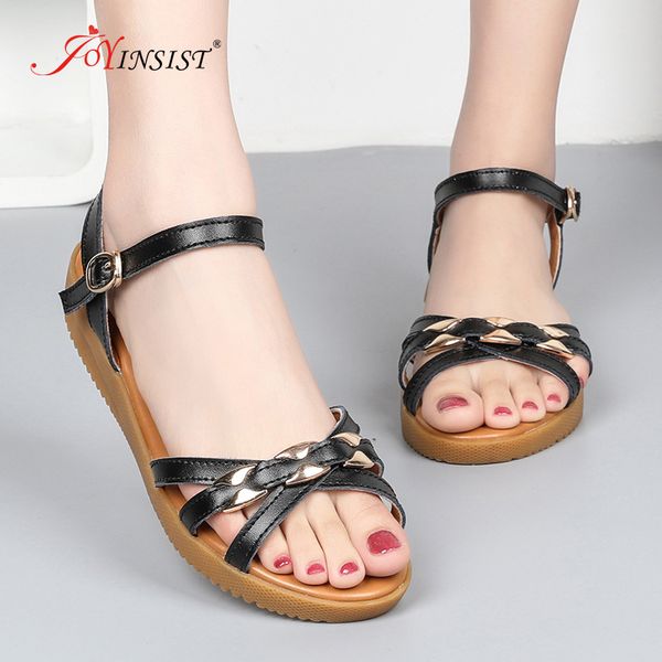 new summer women sandals shoes 2020 thick with korean summer sandals large size genuine leather women shoes flat, Black
new summer women sandals shoes 2020 thick with korean summer sandals large size genuine leather women shoes flat, Black