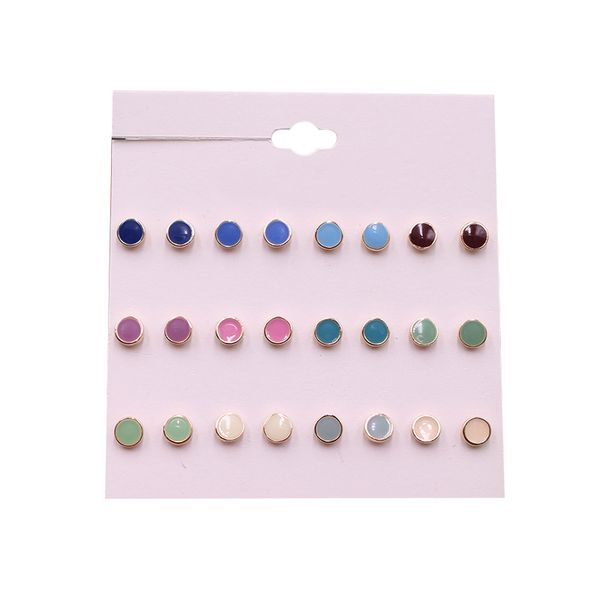 stud drop ship 12colors green pink purple enamel earrings french elegant office lady mini circle round basic gifts, Golden;silver
stud drop ship 12colors green pink purple enamel earrings french elegant office lady mini circle round basic gifts, Golden;silver