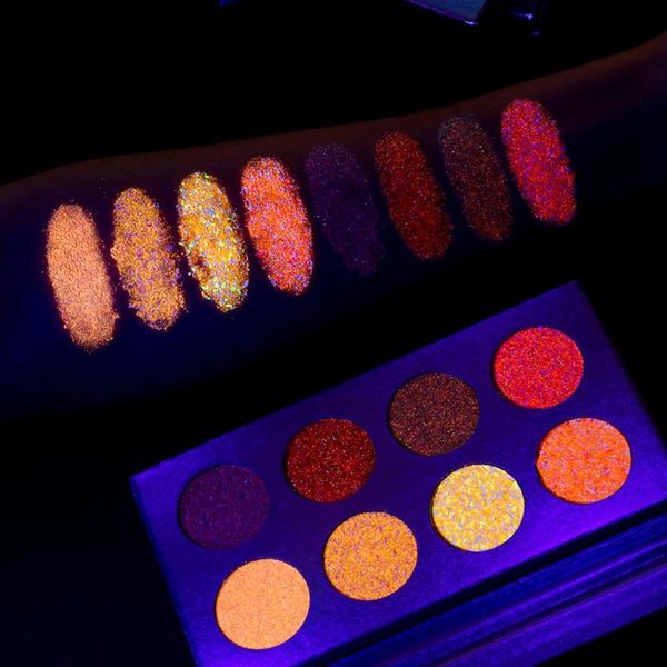 8 colors glow eyeshadow palette matte glitter fluorescent eye shadows for halloween clubbing neon luminous makeup eyeshadows
8 colors glow eyeshadow palette matte glitter fluorescent eye shadows for halloween clubbing neon luminous makeup eyeshadows