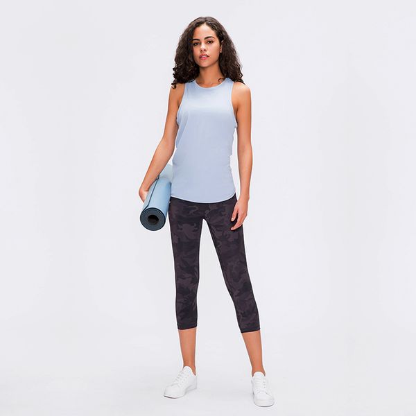 outdoors backless lady t-shirt lu-72 naked yoga clothing g sports fitness vest new breathable running 23, Gray
outdoors backless lady t-shirt lu-72 naked yoga clothing g sports fitness vest new breathable running 23, Gray