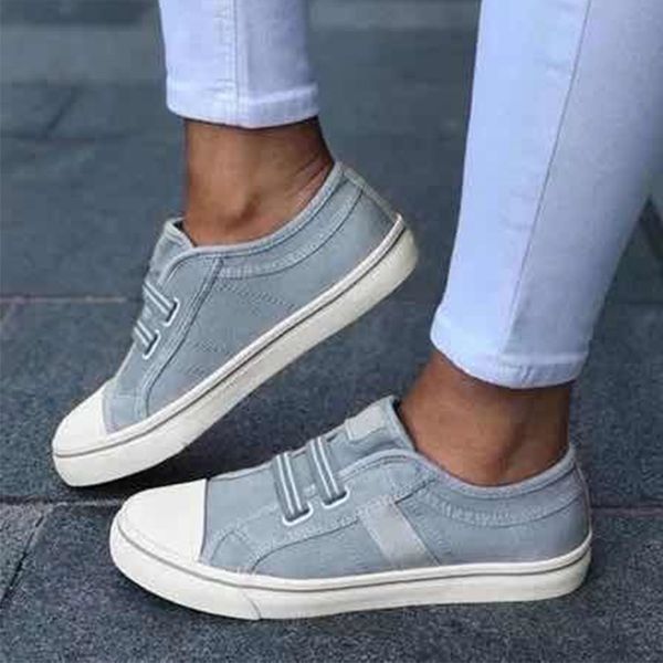 women flat canvas sneakers casual elastic band vulcanized shoes slip on comfort platform female footwear autumn plus size, Black
women flat canvas sneakers casual elastic band vulcanized shoes slip on comfort platform female footwear autumn plus size, Black