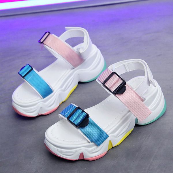 beach sandals women platform fashion open toe color thick soled student comfort casual wedges walking woman sandals 2020, Black
beach sandals women platform fashion open toe color thick soled student comfort casual wedges walking woman sandals 2020, Black