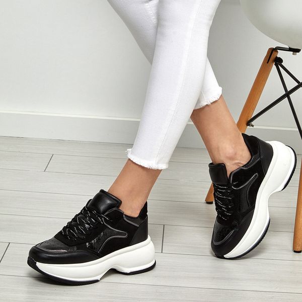 flo women sneakers black white gray color women's fashion comfortable lifestyle sport heeled sneaker shoes t200820
flo women sneakers black white gray color women's fashion comfortable lifestyle sport heeled sneaker shoes t200820