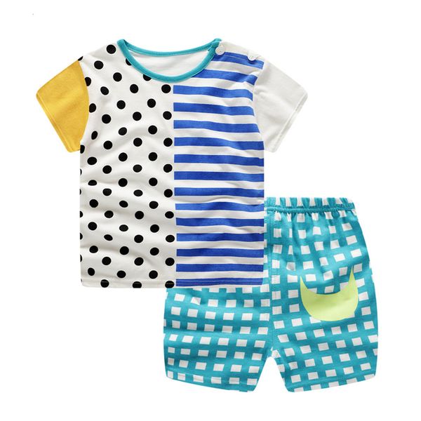 fashion lovely baby 2pcs infant baby boy girl stripe dot printed short sleeve shirt + shorts outfit set z0130, White
fashion lovely baby 2pcs infant baby boy girl stripe dot printed short sleeve shirt + shorts outfit set z0130, White
