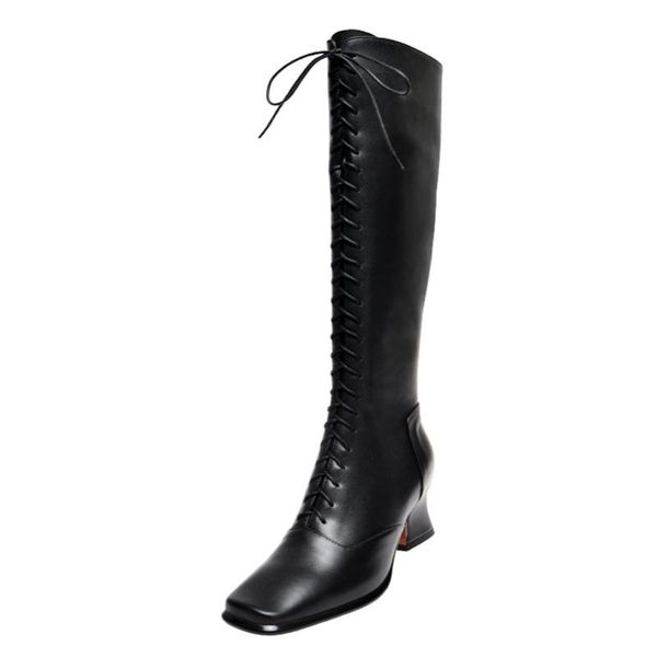 autumn knee high boots women zipper strange style high heel long boots lace up square toe shoes ladies white size 34-39, Black
autumn knee high boots women zipper strange style high heel long boots lace up square toe shoes ladies white size 34-39, Black