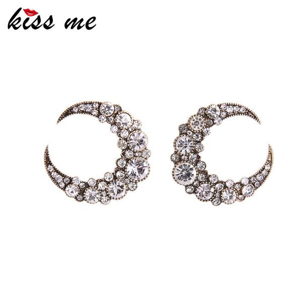 kiss me now trending stud earrings zinc alloy crystal moon earrings fashion jewelry birthday gift, Golden;silver
kiss me now trending stud earrings zinc alloy crystal moon earrings fashion jewelry birthday gift, Golden;silver