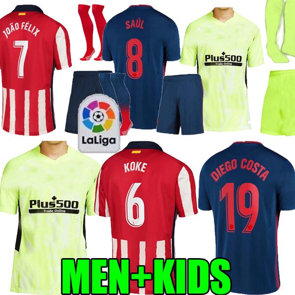 kids 2020 2021 atletico third joao felix soccer jerseys 20 21 green kit koke madrid saul correa thomas men child football shirts, Black
kids 2020 2021 atletico third joao felix soccer jerseys 20 21 green kit koke madrid saul correa thomas men child football shirts, Black