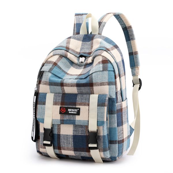 new travel bag fashion women backpack student girl school bag plaid style shoulder bags for women 2020 bagpack rucksack knapsack
new travel bag fashion women backpack student girl school bag plaid style shoulder bags for women 2020 bagpack rucksack knapsack