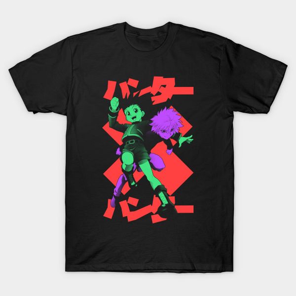 мужчины tshirt гон killua tshirt женщины хлопок футболка летняя тройники hip hop harajuku
мужчины tshirt гон killua tshirt женщины хлопок футболка летняя тройники hip hop harajuku