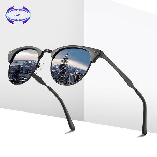 vcka brand design fashion men sunglasses polarized square mirror lens driver sun glasses male women goggles uv400, White;black
vcka brand design fashion men sunglasses polarized square mirror lens driver sun glasses male women goggles uv400, White;black