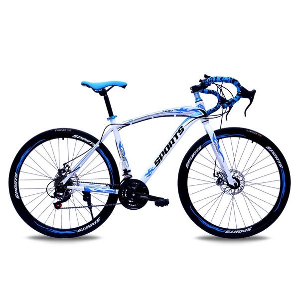 racefiets dubbele schijfrem met variabele snelheid bocht 700c city racing student scooter licht cross country fiets reizen
racefiets dubbele schijfrem met variabele snelheid bocht 700c city racing student scooter licht cross country fiets reizen
